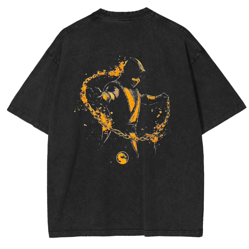 Unleash Hell with Scorpion V5! Washed T-Shirt