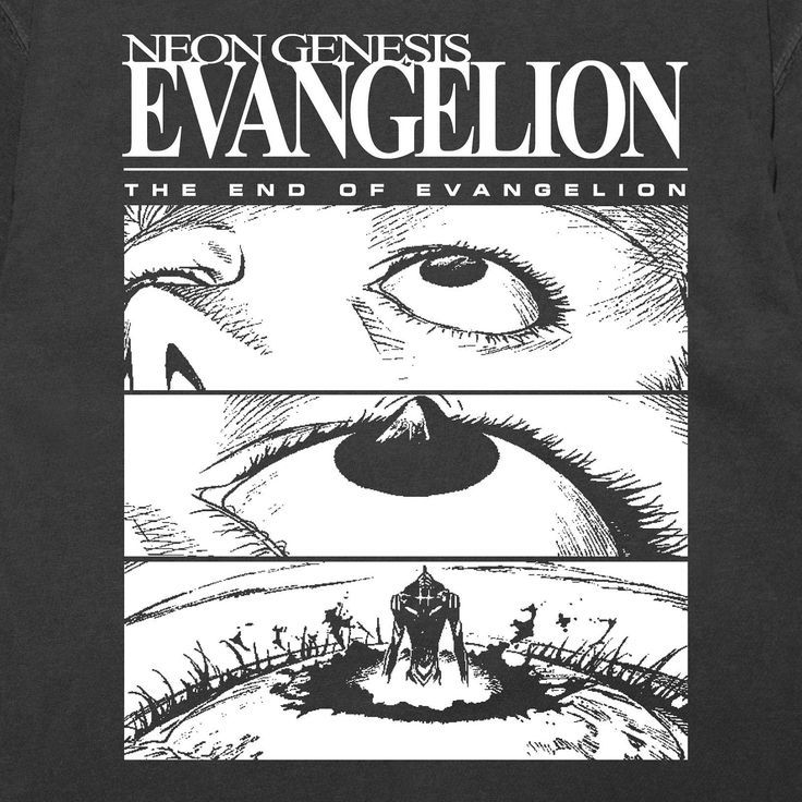 End of Evangelion Drip Is RealRetro Eye Washed T-Shirt