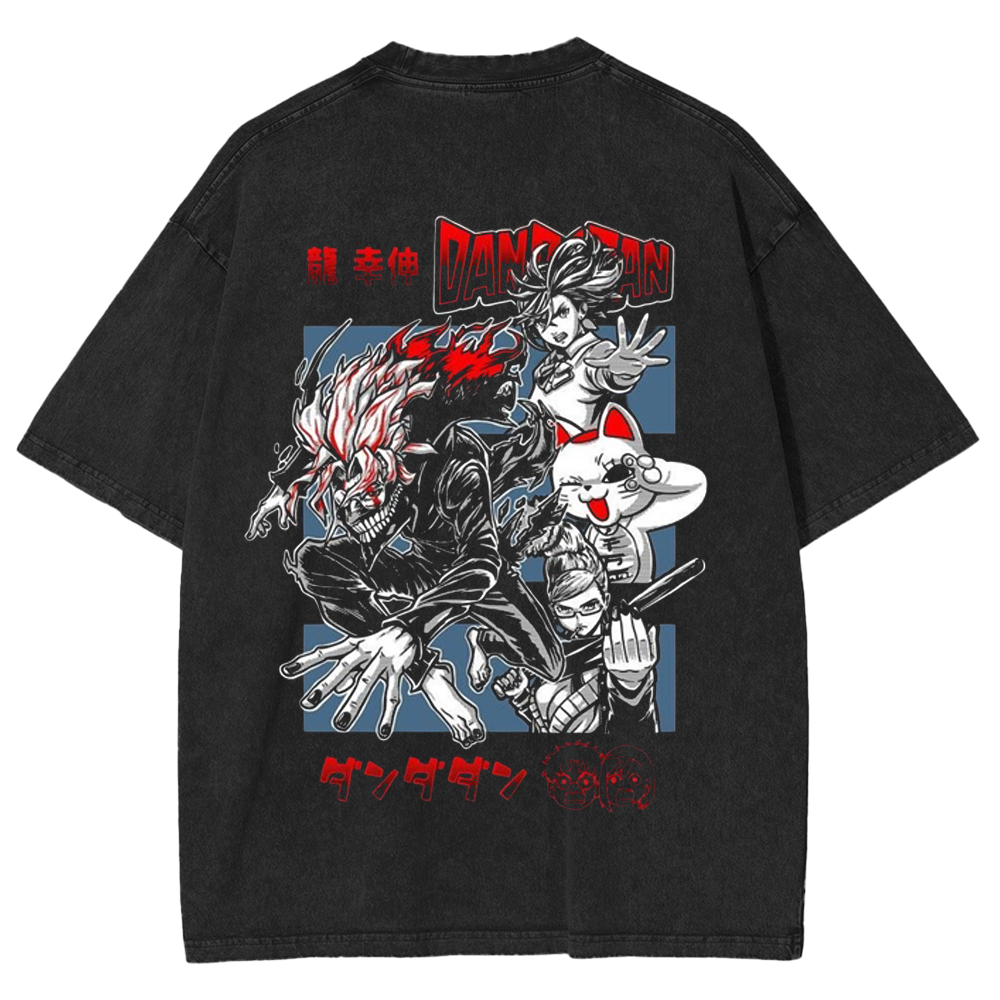 Dandadan Unisex Washed T-Shirt