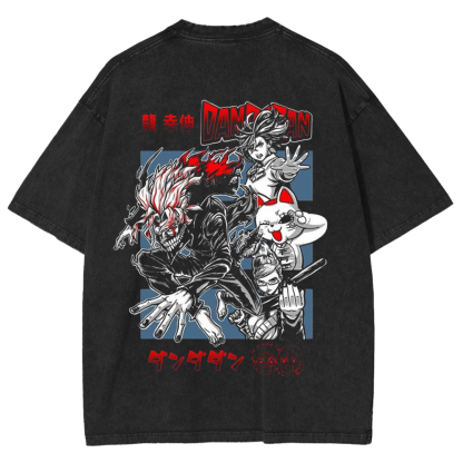 Dandadan Unisex Washed T-Shirt