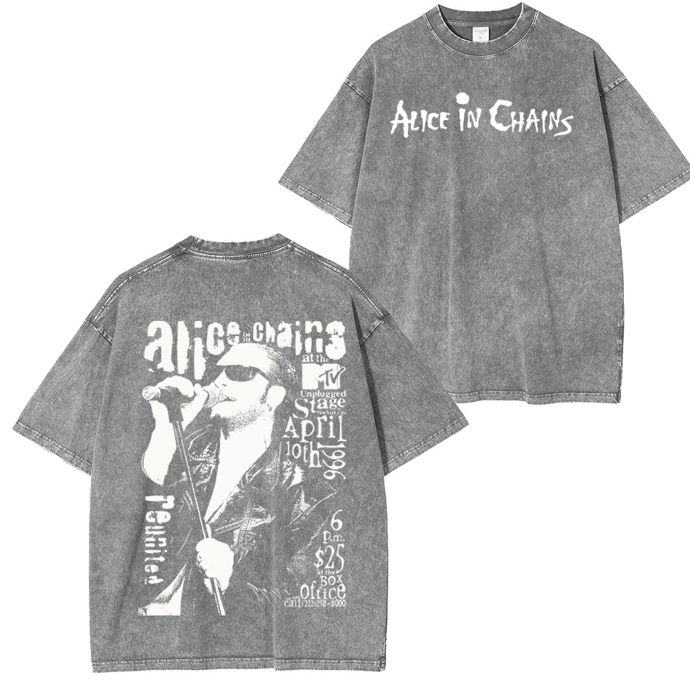 Vintage Alice In Chains Unisex Washed T-Shirt
