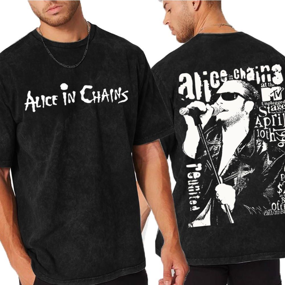 Vintage Alice In Chains Unisex Washed T-Shirt