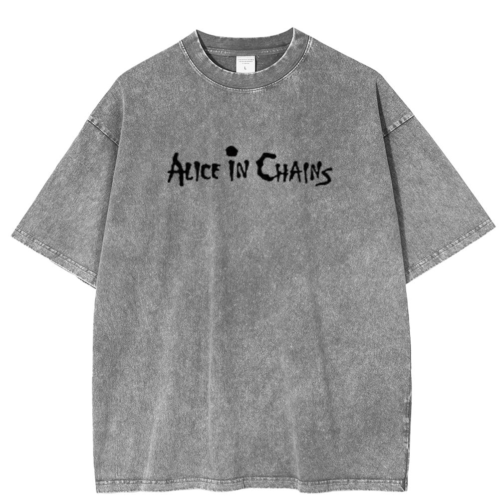 Alice in Chains - Stone Album Unisex Washed T-Shirt