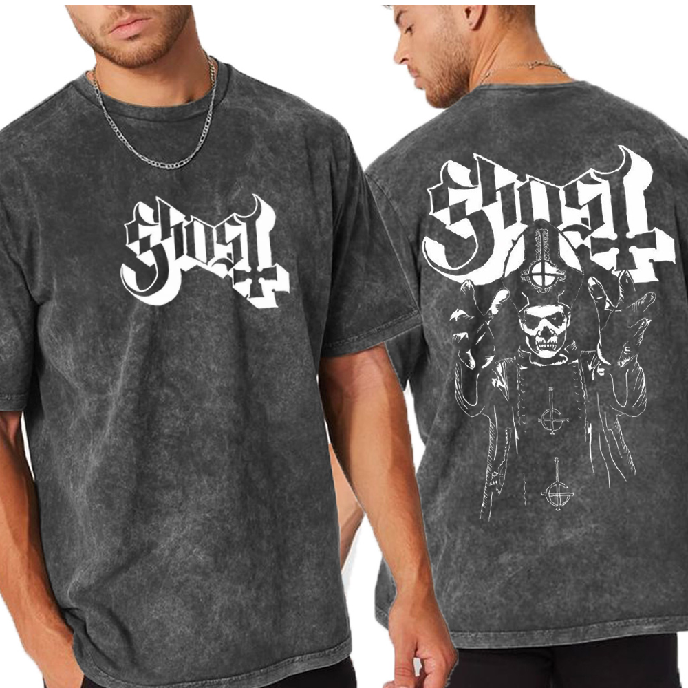 Limited Edition Ghost Papa Emeritus IV Unisex Washed T-Shirt