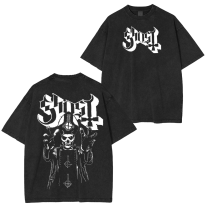 Limited Edition Ghost Papa Emeritus IV Unisex Washed T-Shirt
