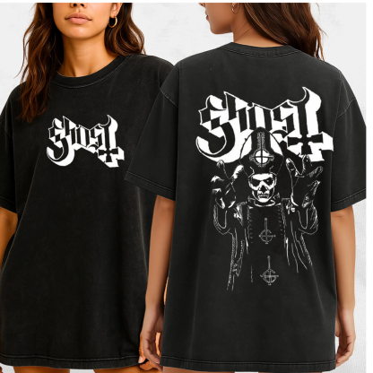Limited Edition Ghost Papa Emeritus IV Unisex Washed T-Shirt