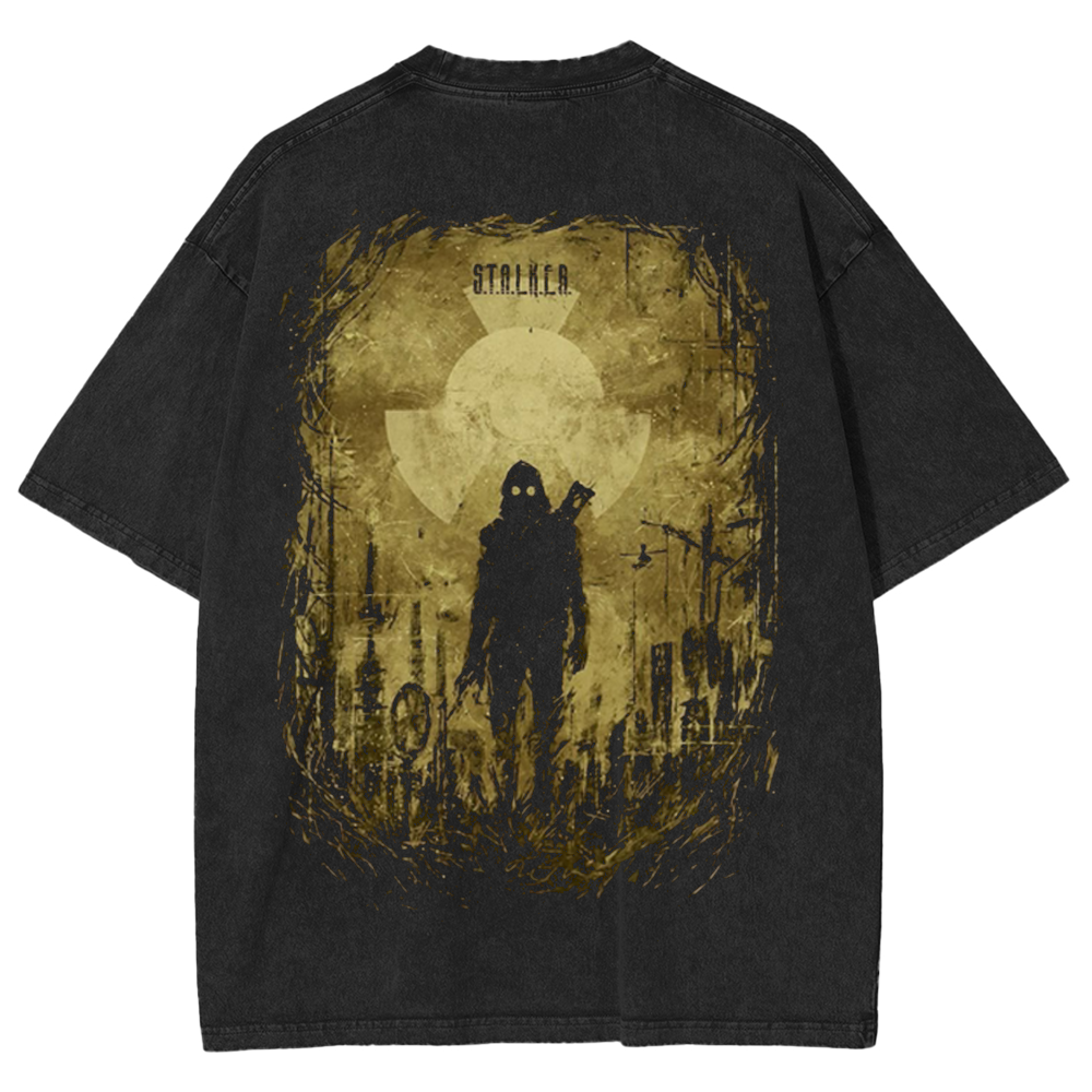 S.T.A.L.K.E.R vintage Unisex Washed T-Shirt
