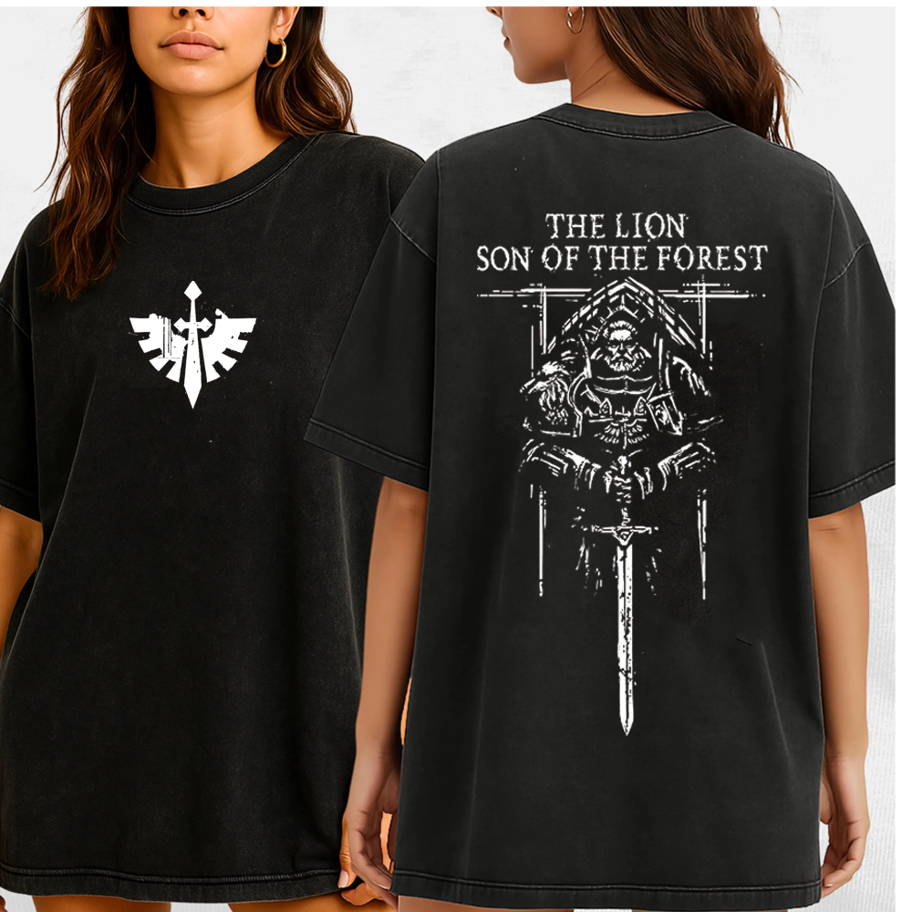Angron Warhammer Unisex Washed T-Shirt