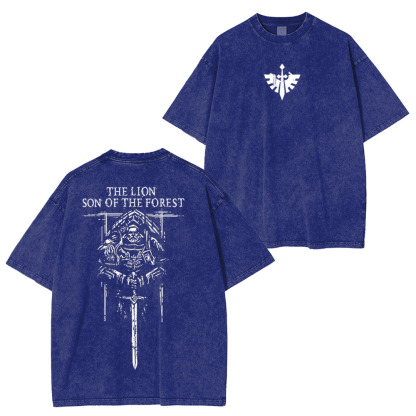 Angron Warhammer Unisex Washed T-Shirt