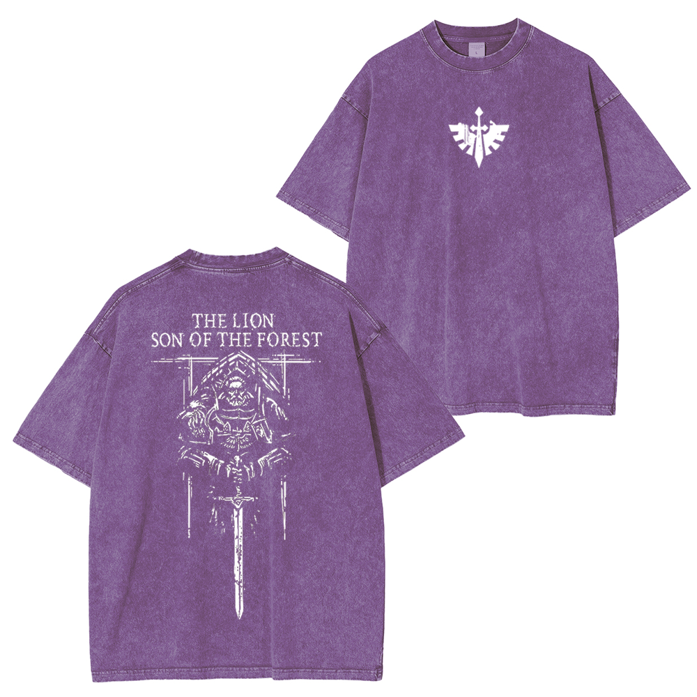 Angron Warhammer Unisex Washed T-Shirt