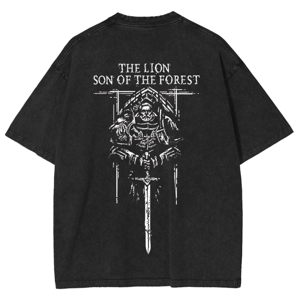 Angron Warhammer Unisex Washed T-Shirt