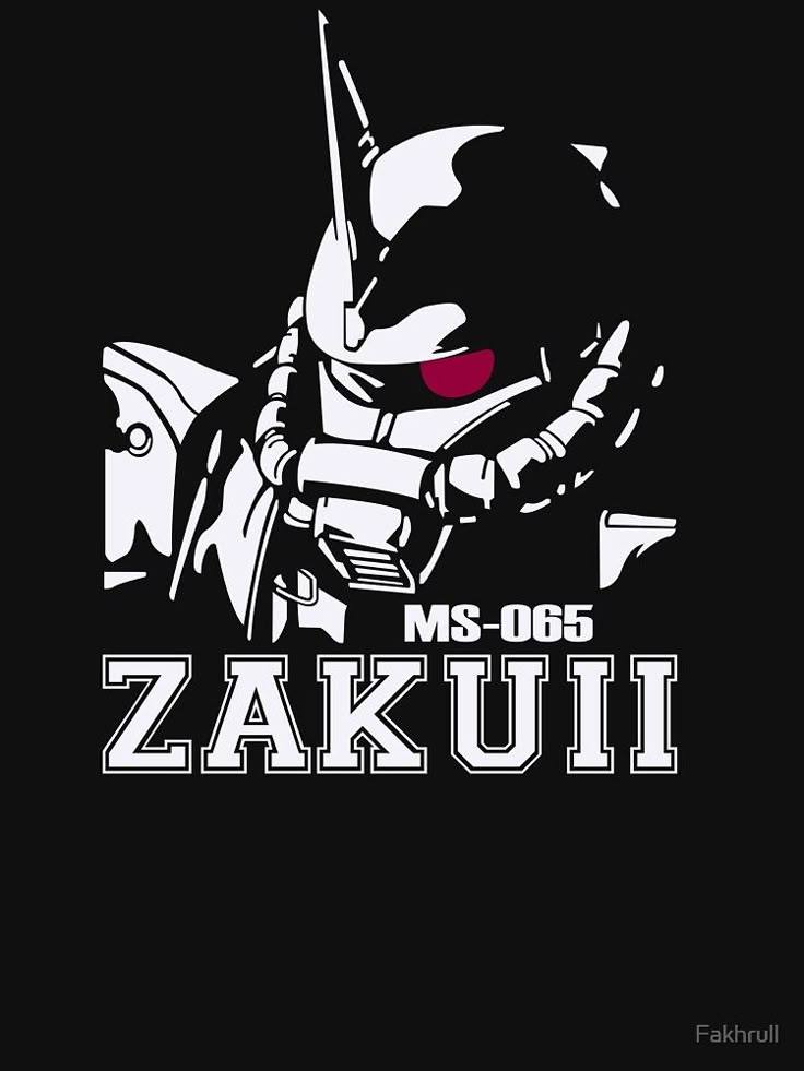 Zaku II Unisex Washed T-Shirt