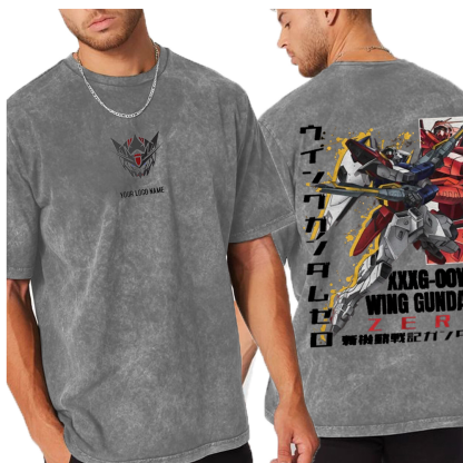 Wing Gundam ZERO Unisex Washed T-Shirt