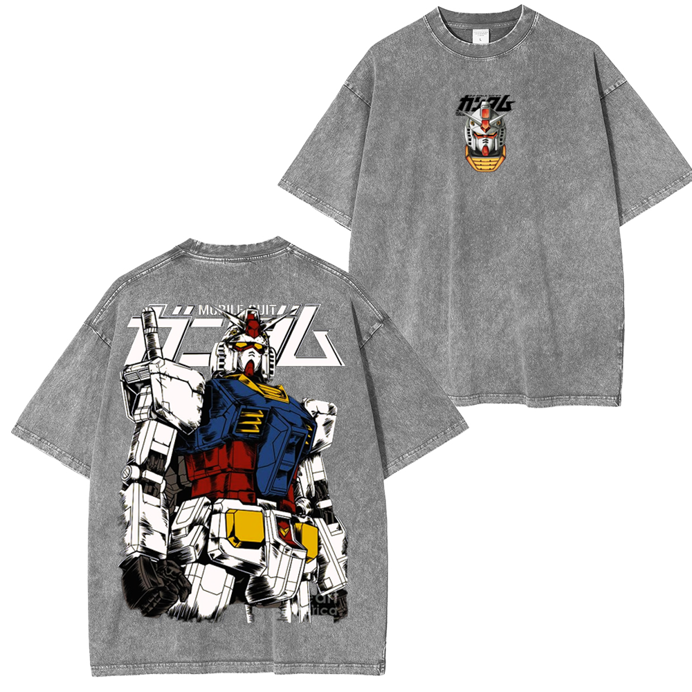 Turn A Gundam Washed Unisex T-Shirt