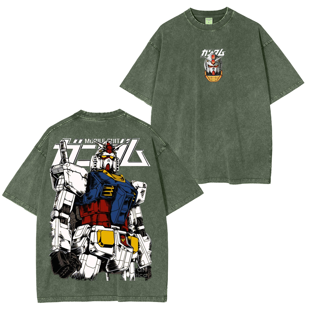 Turn A Gundam Unisex Washed T-Shirt