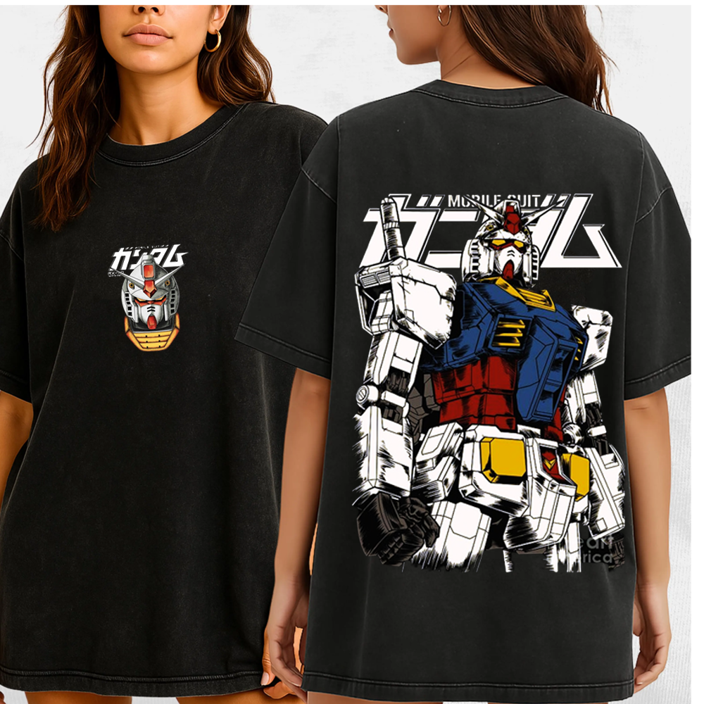Turn A Gundam Unisex Washed T-Shirt