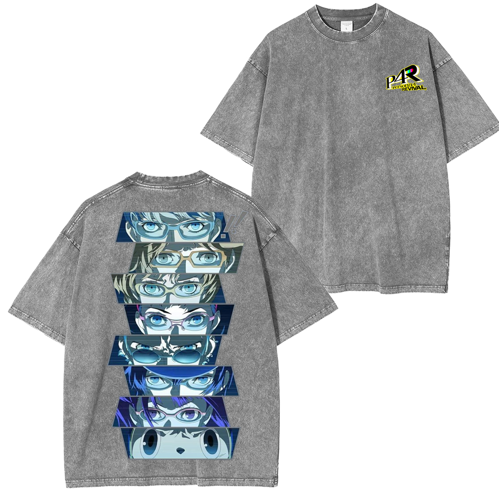 P4R persona 4 Washed Unisex T-Shirt