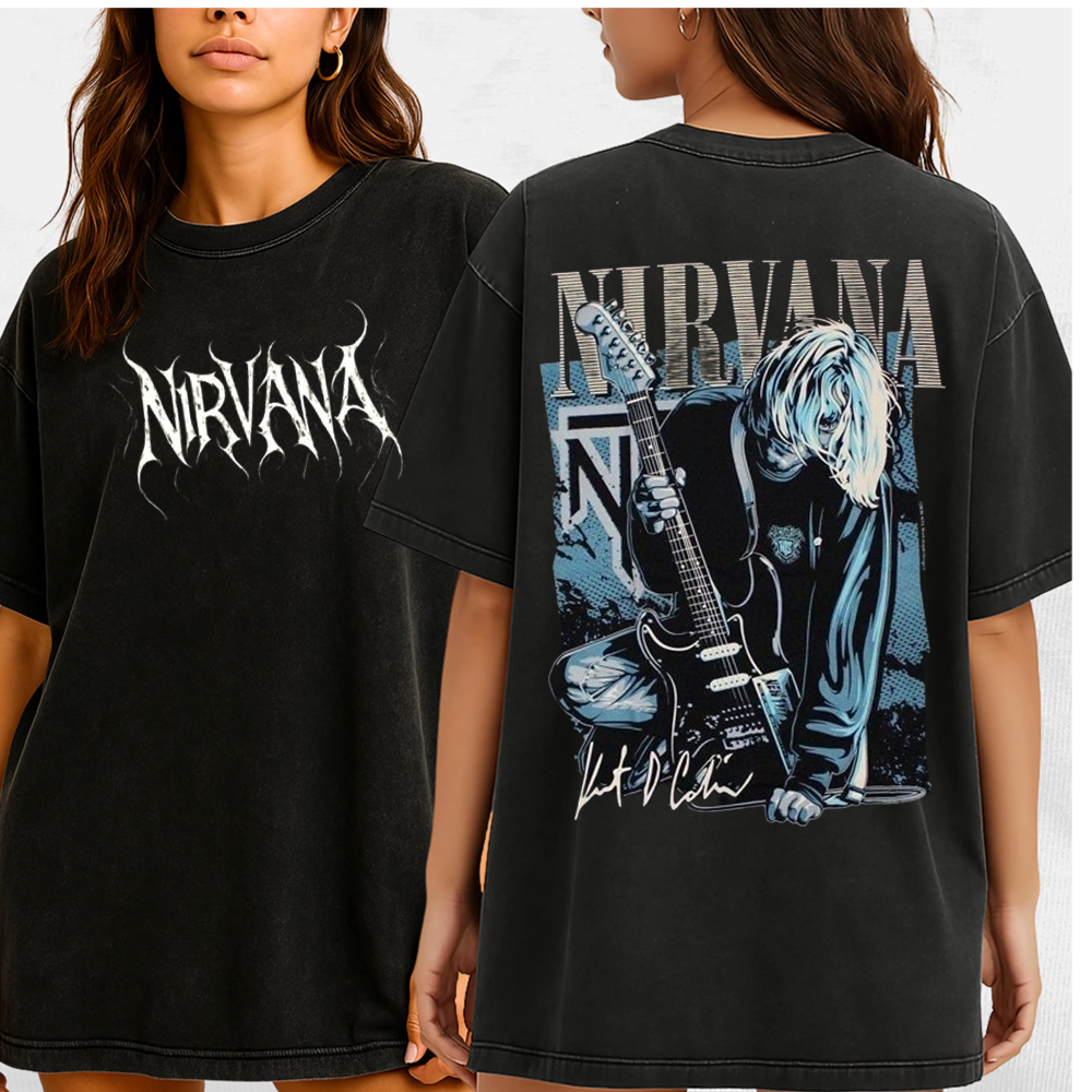 Nirvana fans Unisex Washed T-Shirt