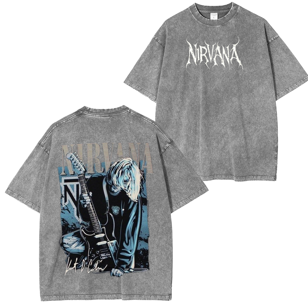 Nirvana fans Unisex Washed T-Shirt