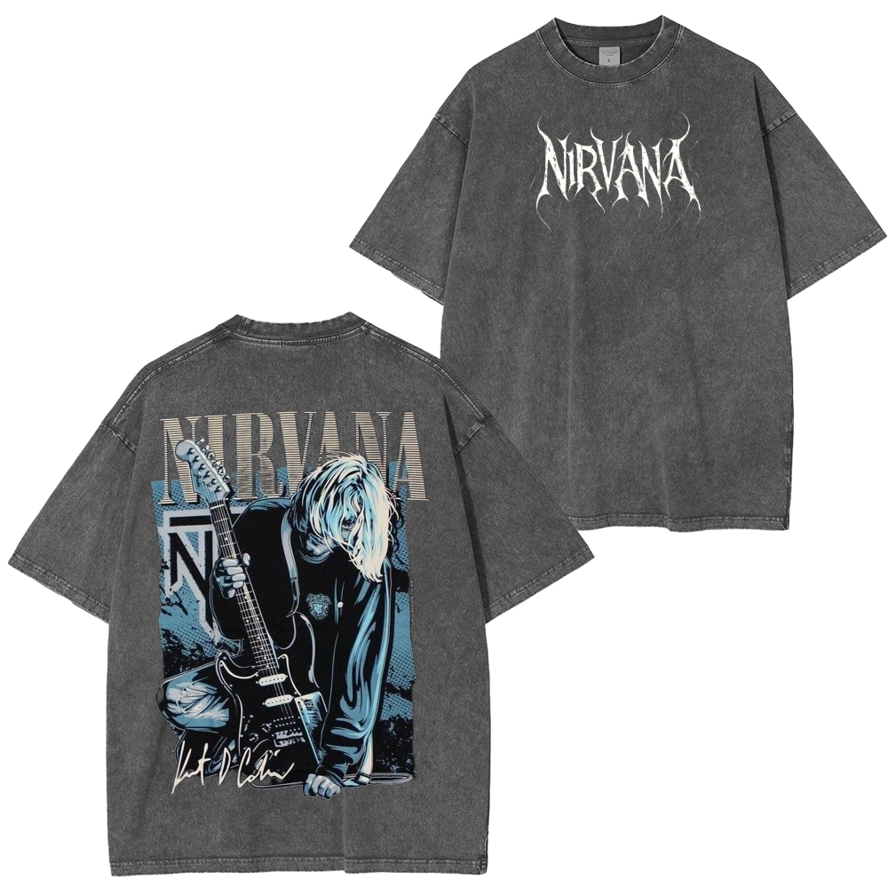 Nirvana fans Unisex Washed T-Shirt