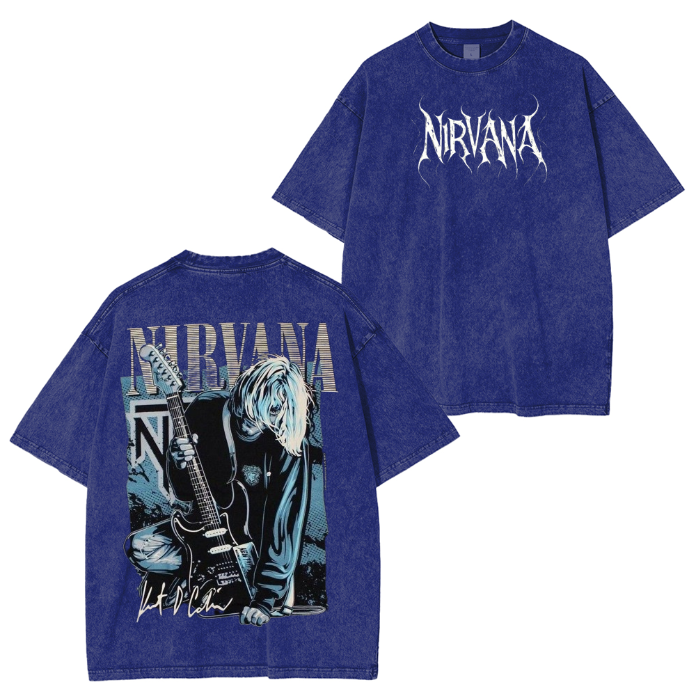 Nirvana fans Unisex Washed T-Shirt
