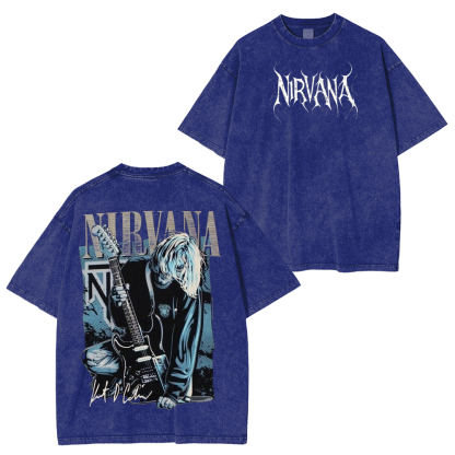 Nirvana fans Unisex Washed T-Shirt