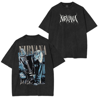Nirvana fans Unisex Washed T-Shirt