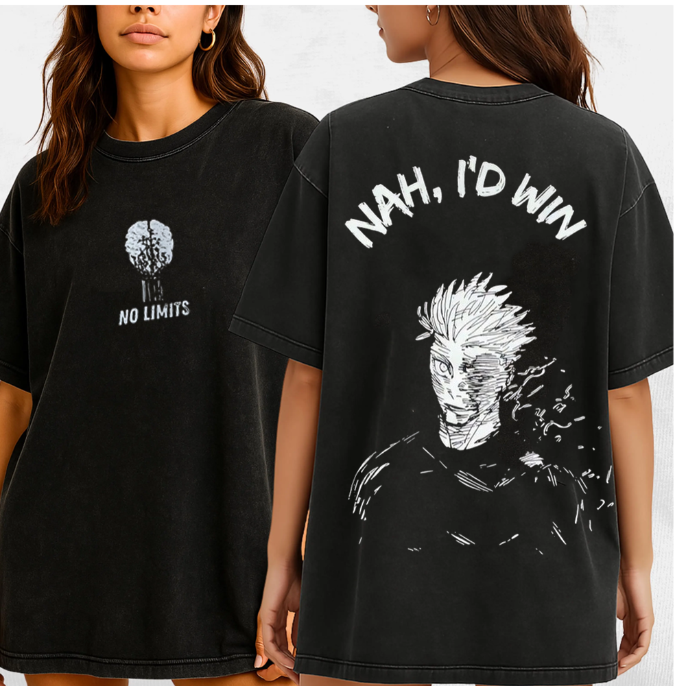 Satoru Gojo Unisex Washed T-Shirt