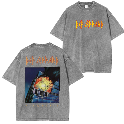 Def Leppard Fans Unisex Washed T-Shirt