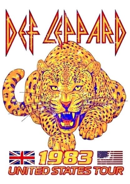 Def Leppard Unisex Washed T-Shirt