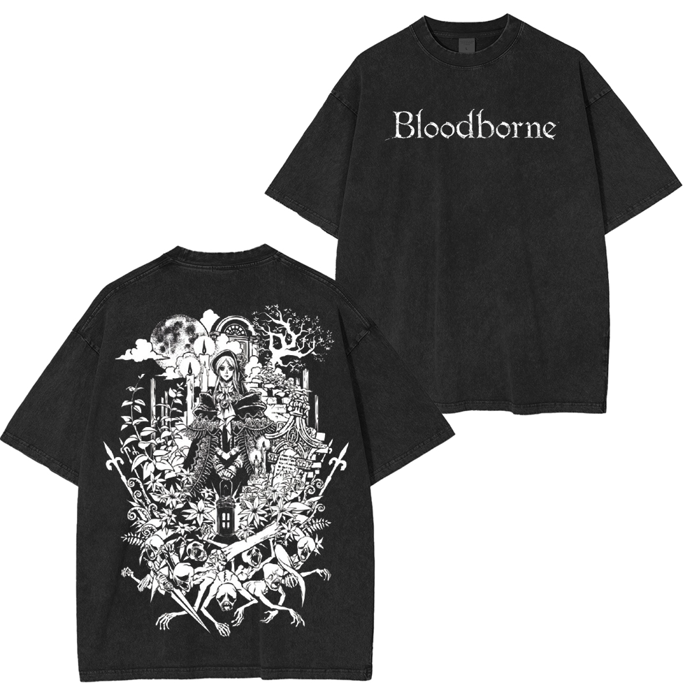 Bloodborne – Hunter’s Dream Unisex Washed T-Shirt