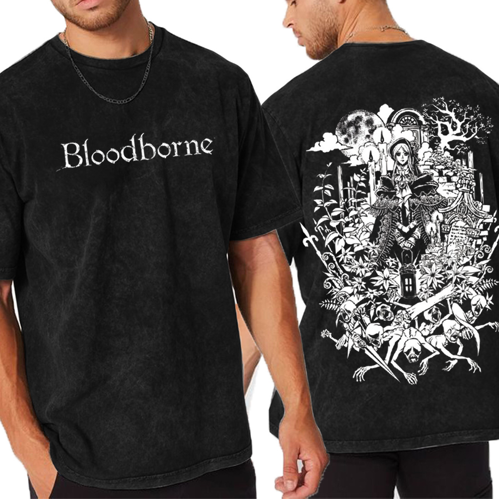Bloodborne – Hunter’s Dream Unisex Washed T-Shirt