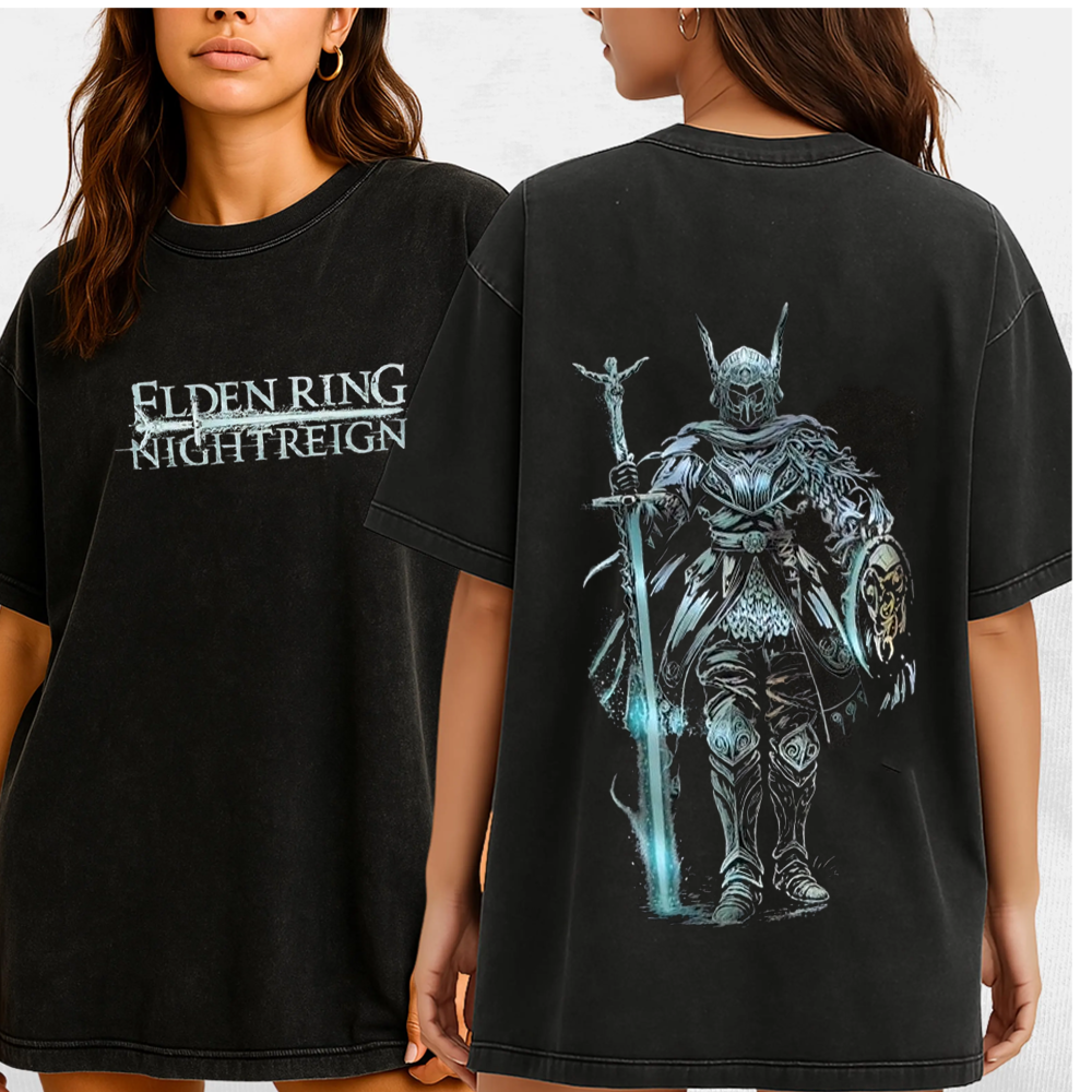 Elden Ring fans Unisex Washed T-Shirt
