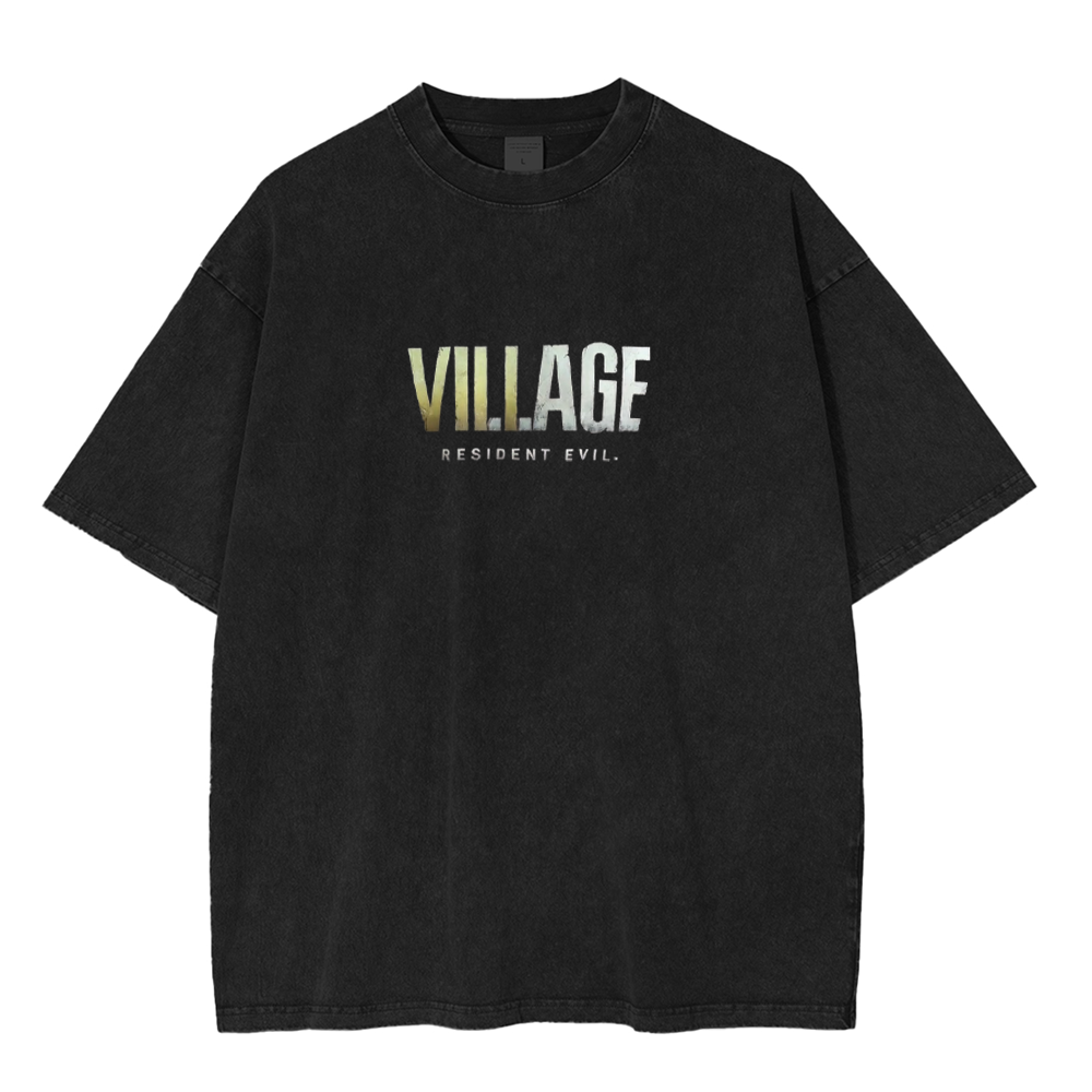 Residentevilevil villiage || Unisex Washed T-Shirt