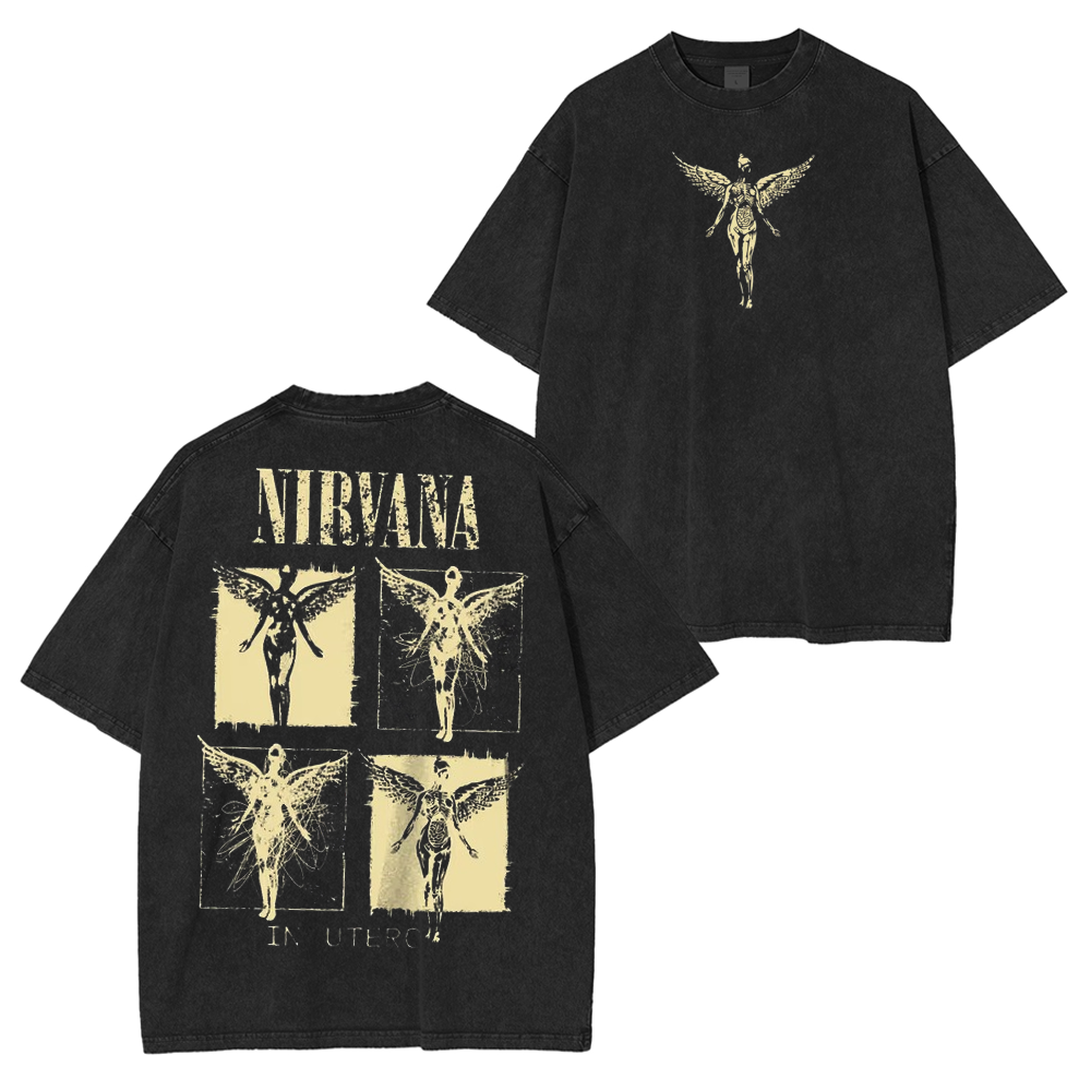 Vintage Nirvana Washed Unisex T-Shirt