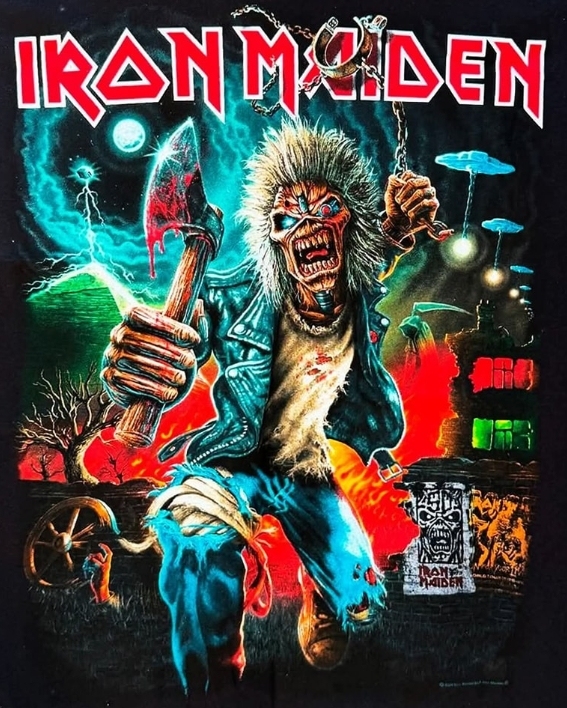 Iron Maiden Washed Unisex T-Shirt