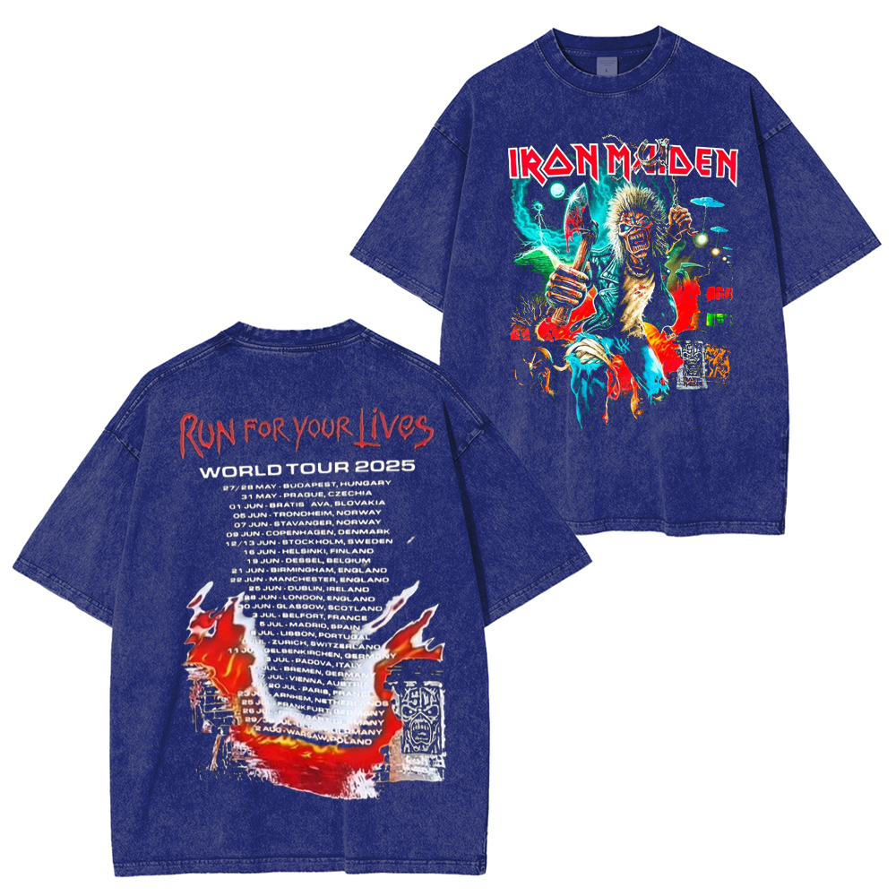 Iron Maiden Washed Unisex T-Shirt