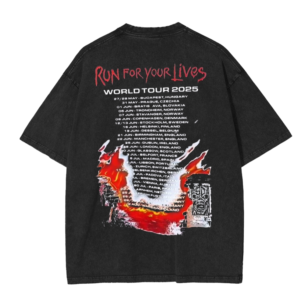 Iron Maiden Washed Unisex T-Shirt