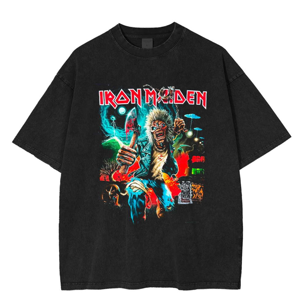 Iron Maiden Washed Unisex T-Shirt