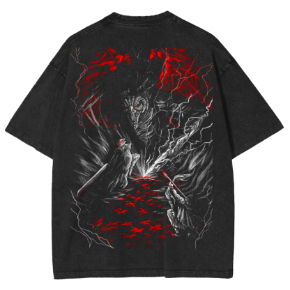 Bayle the Dread rises Washed Unisex T-Shirt