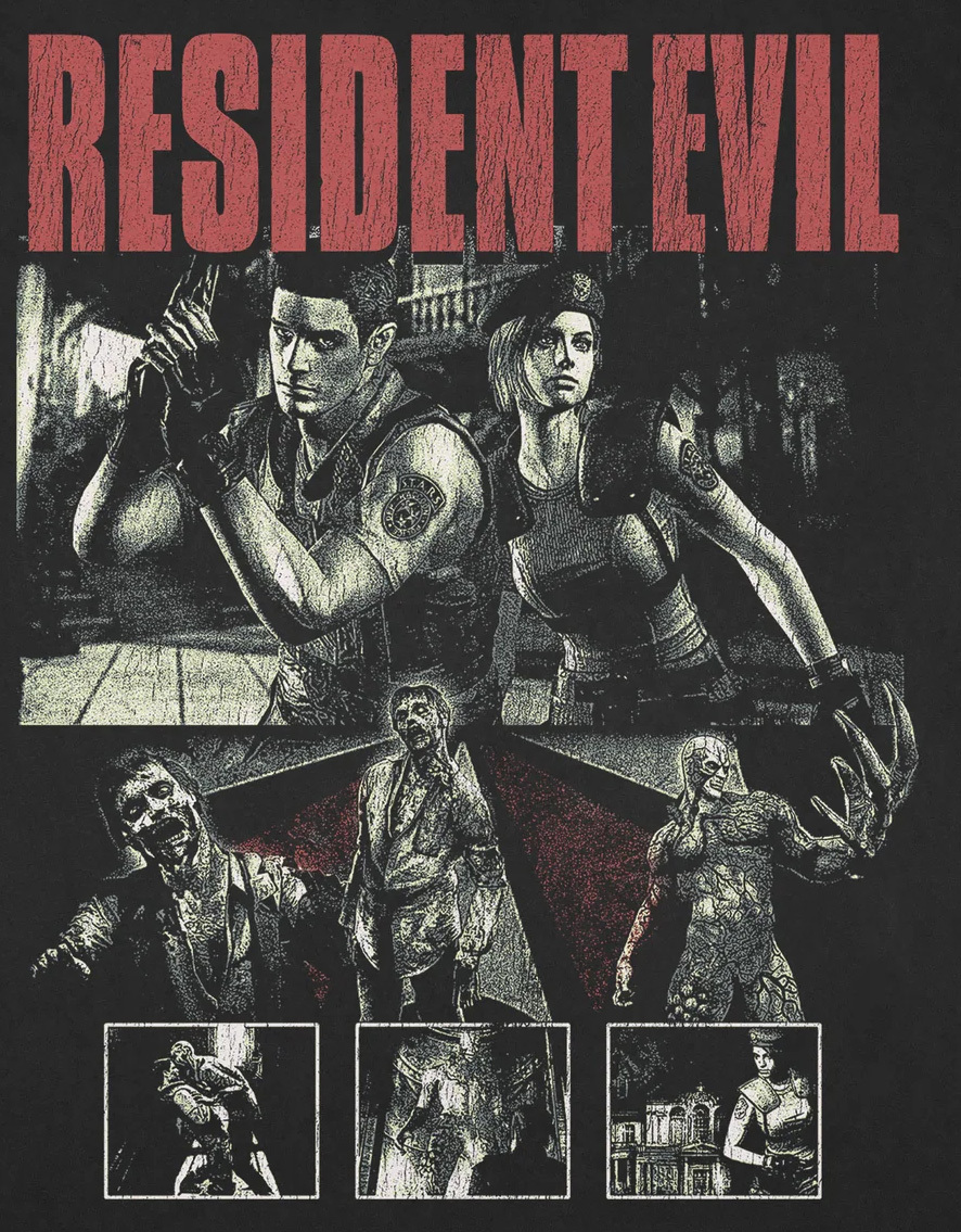 Resident Evil - Spencer Mansion Washed Unisex T-Shirt