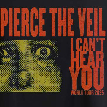 Pierce The Veil I Can’t Hear You Washed Unisex T-Shirt