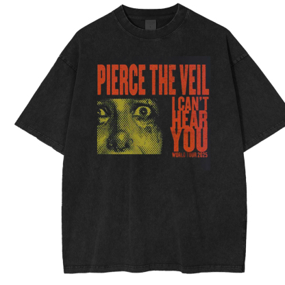 Pierce The Veil I Can’t Hear You Washed Unisex T-Shirt