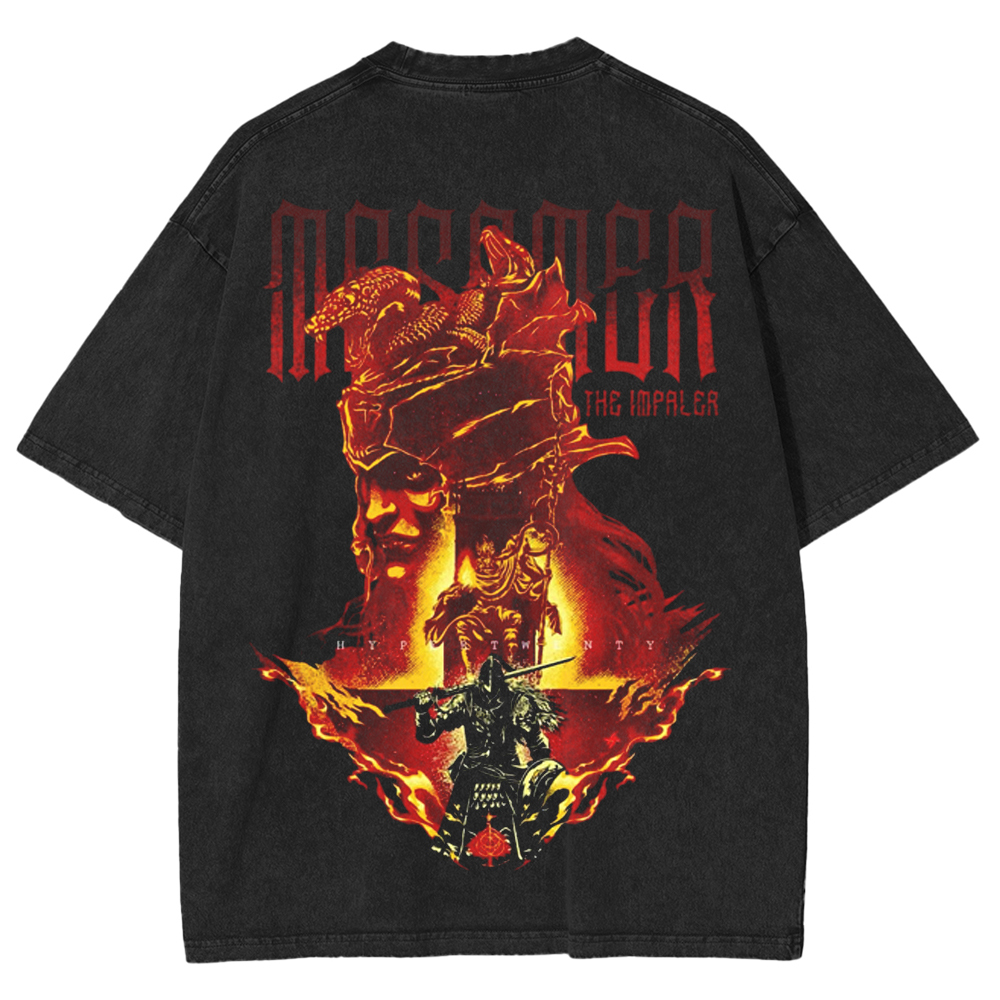 Elden Ring Messmer the Impaler Vintage Unisex Washed T-Shirt