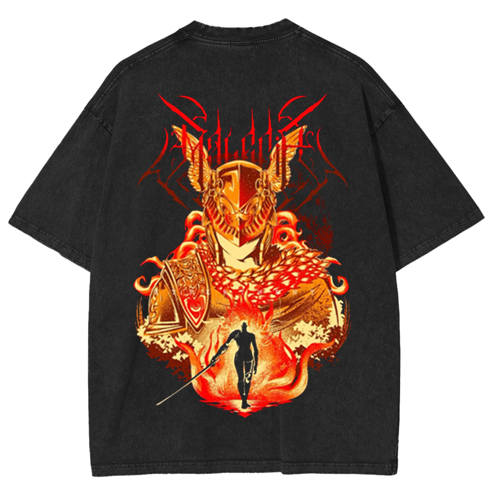 Elden Ring Malenia Blade of Miquella Unisex Washed T-Shirt