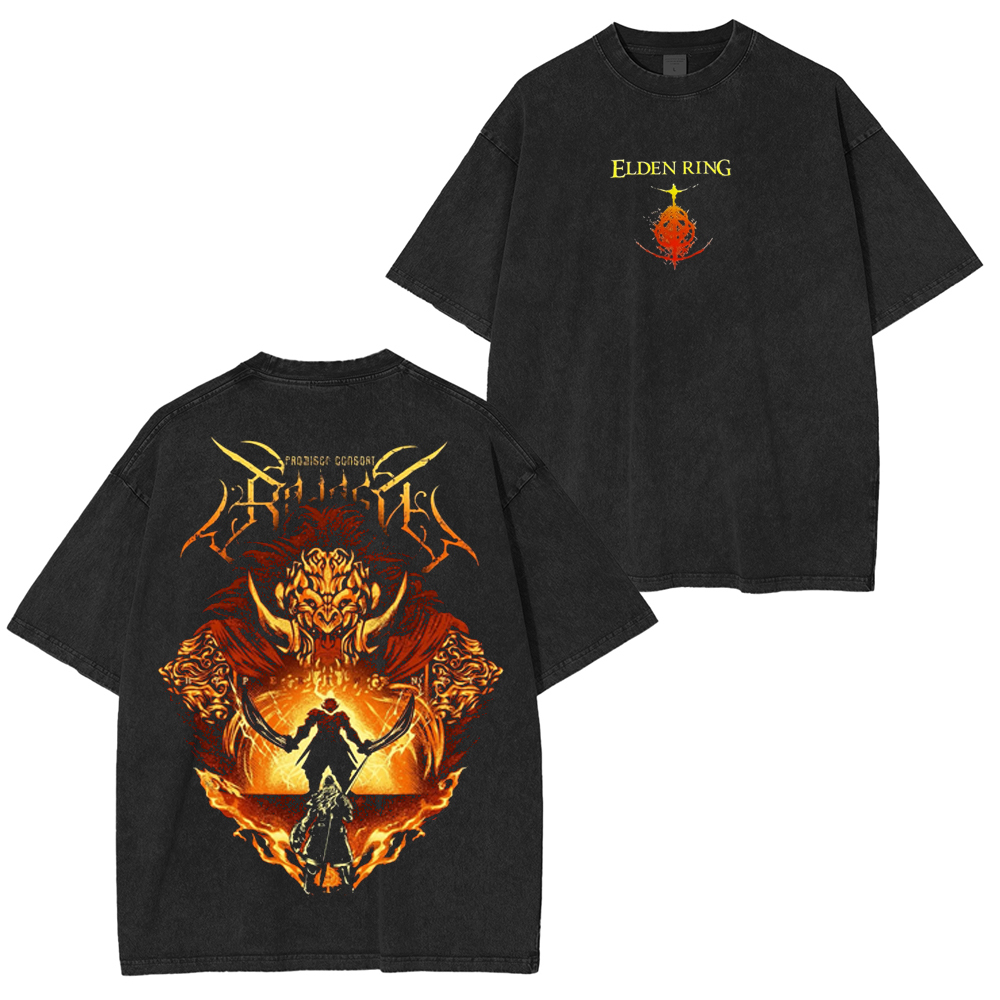 Elden Ring Promised Consort Radahn Unisex Washed T-Shirt