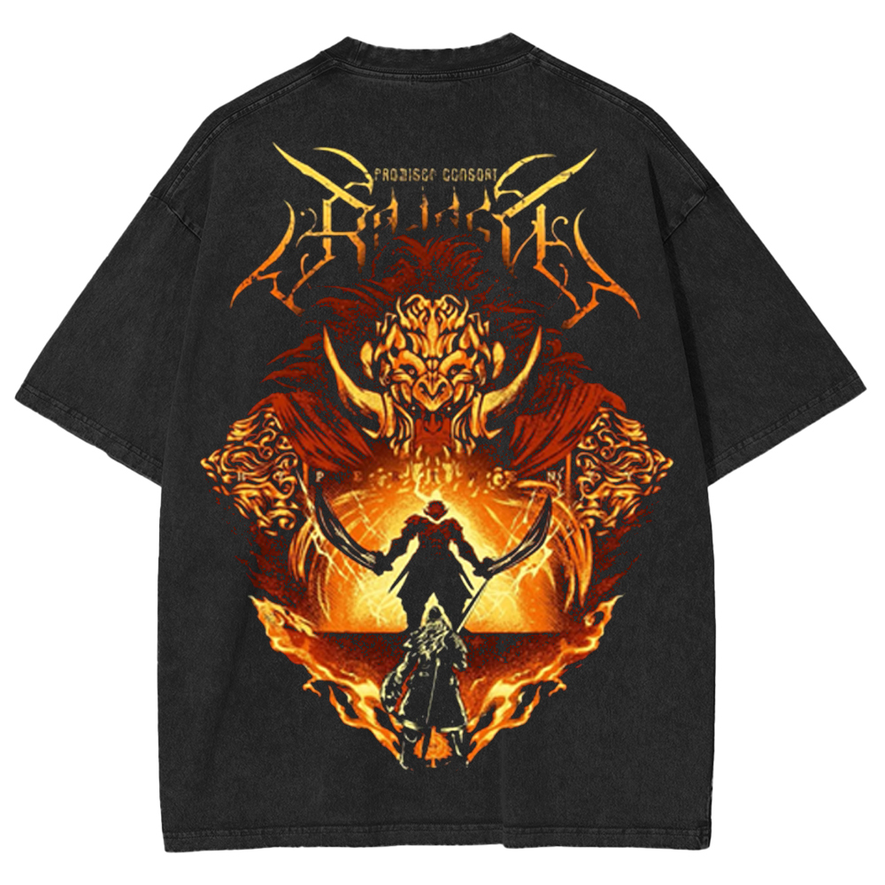 Elden Ring Promised Consort Radahn Unisex Washed T-Shirt