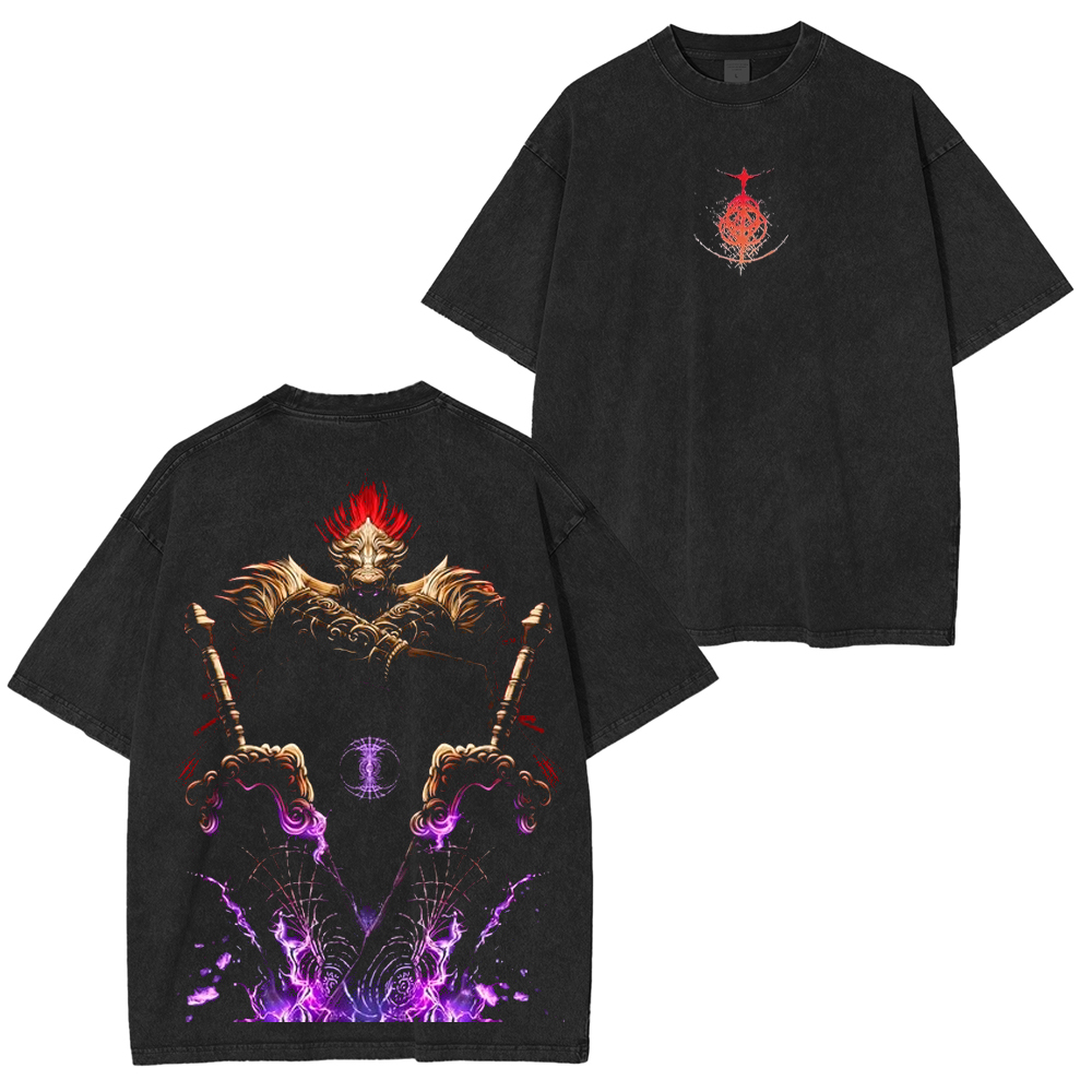 Elden Ring General Radahn Unisex Washed T-Shirt