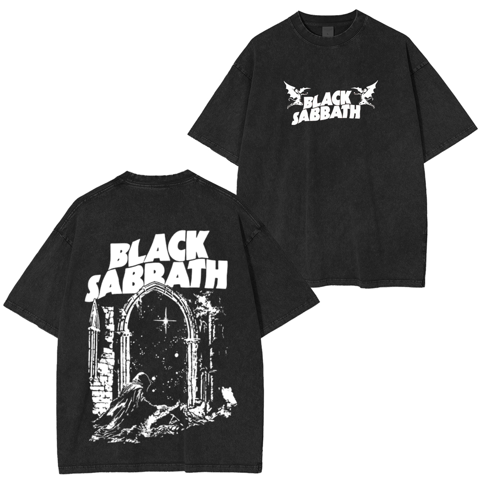 Black Sabbath “Into The Void” Washed Unisex T-Shirt