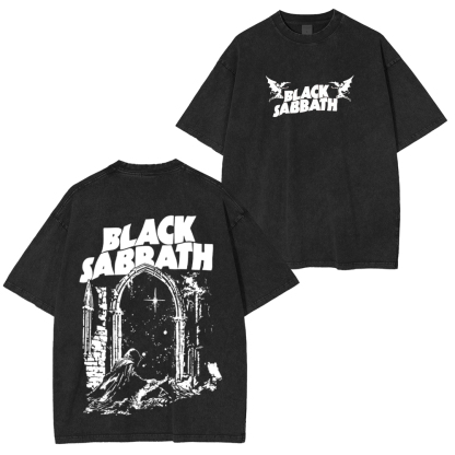 Black Sabbath Into The Void Washed Unisex T-Shirt